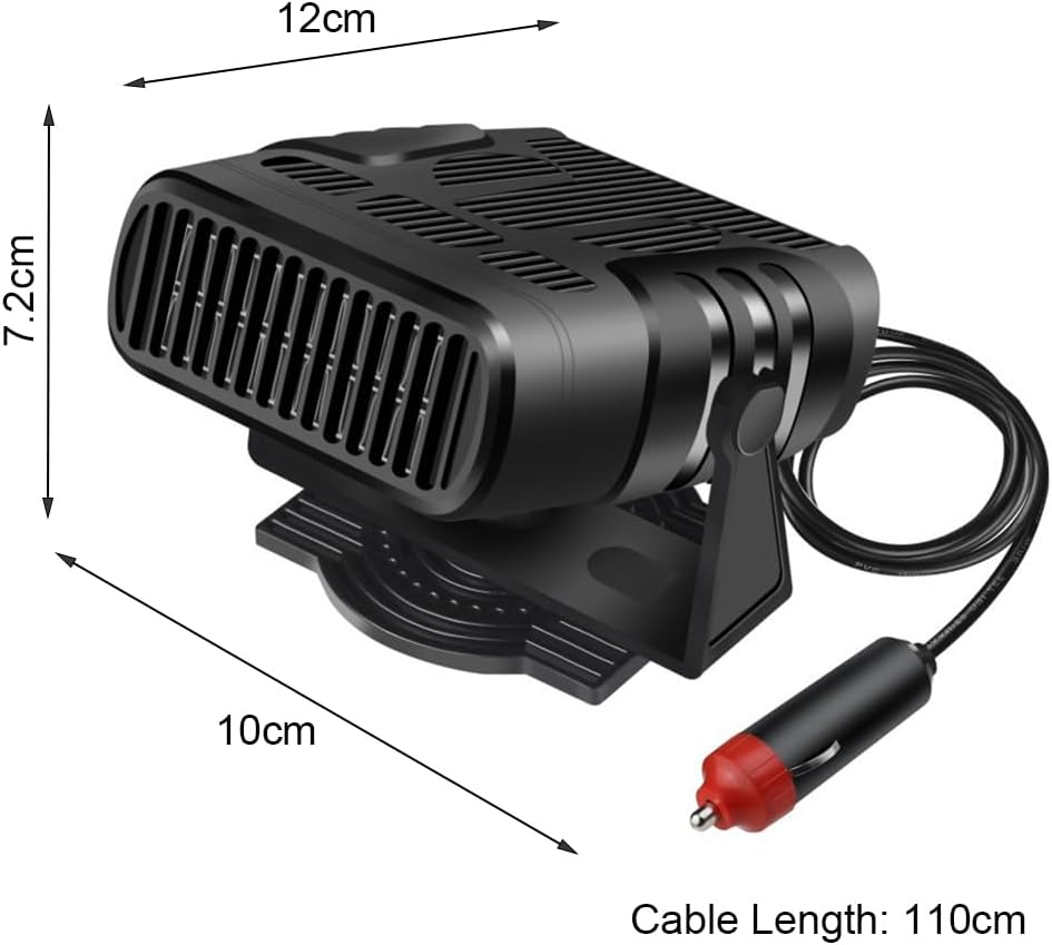 Incalzitor auto rotativ 360° 2 in 1