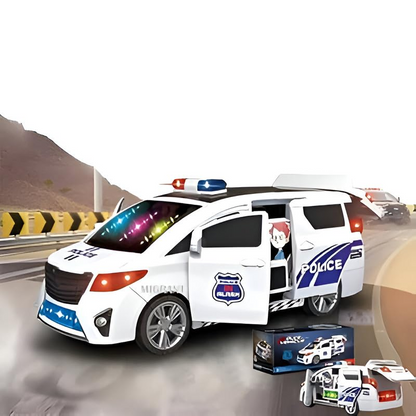 LightPatrol™ – Masina de Politie cu Lumini si Sunete Realiste