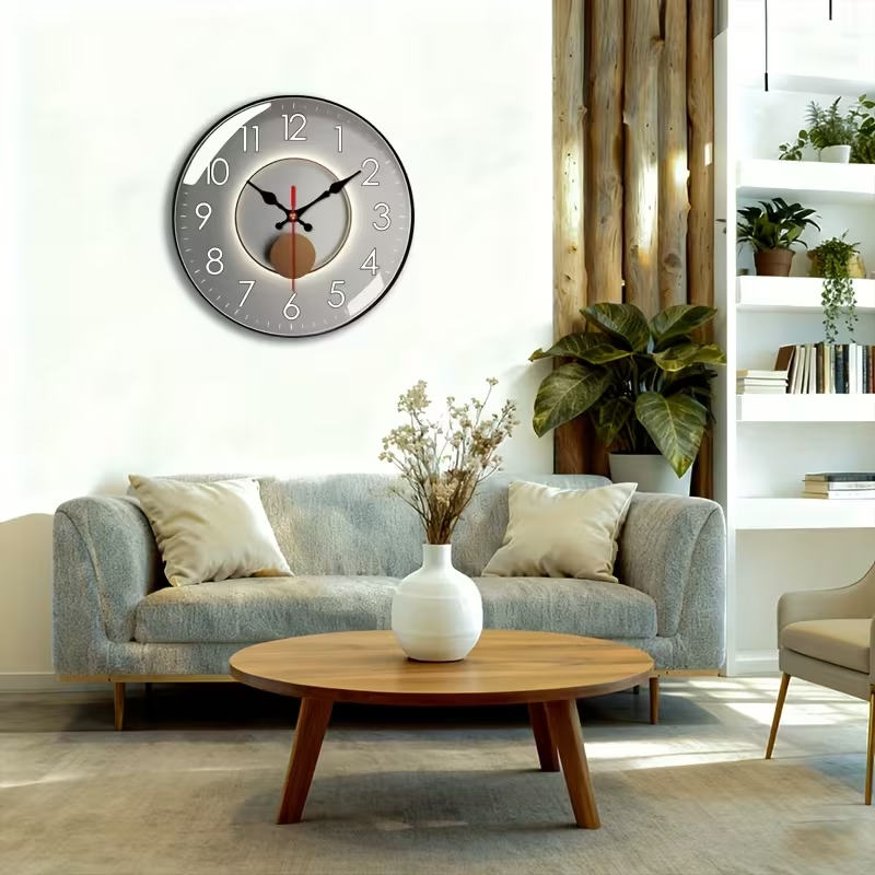 LumiClock™ - Ceas de Perete Modern cu Pendul 35 cm