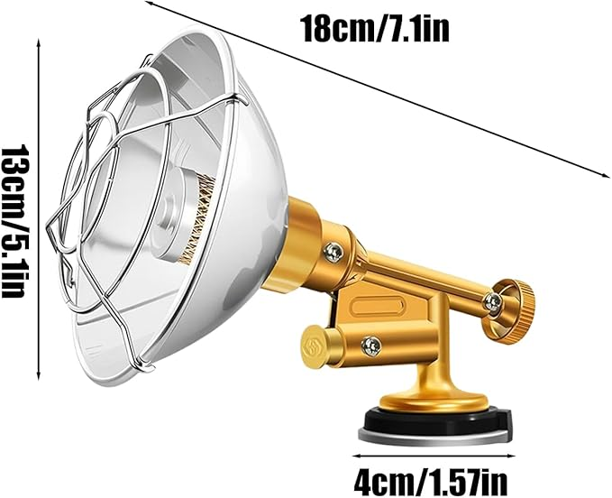 CampHeat Pro™ – Incalzitor compact pentru camping si exterior