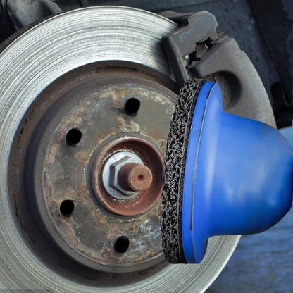 WheelShine™ – Disc Abraziv pentru Curatarea Butucului si Discului de Frana