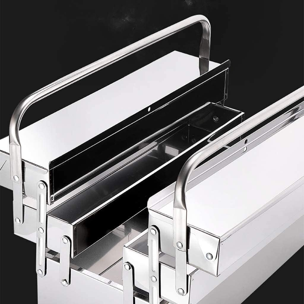 SteelFold Pro – Cutia de Unelte Pliabila din Otel Inoxidabil