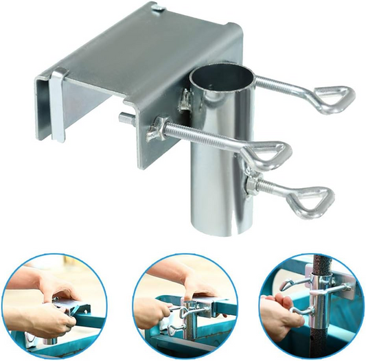 SunClamp™ – Suport Reglabil de Umbrela pentru Balcon si Terasa