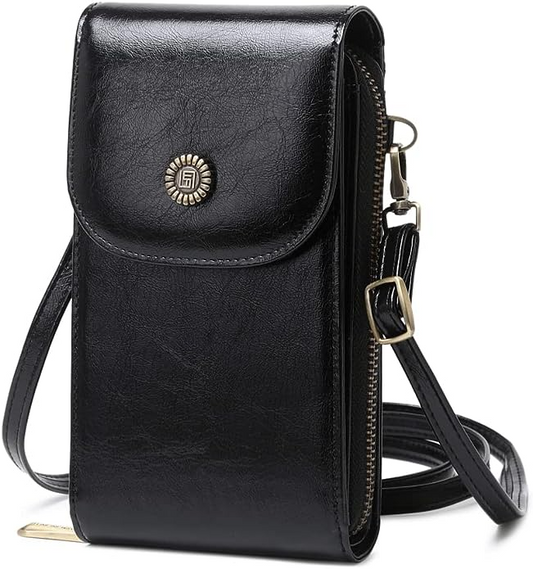 ModaLux™ Gentuta Crossbody de Dama lucrata manual