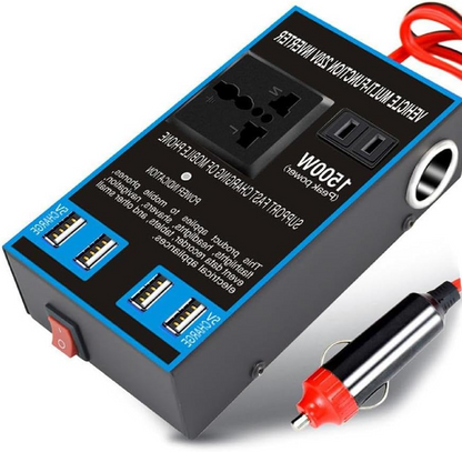 Incarcator priza invertor auto ABS DC 12V la DC 220V