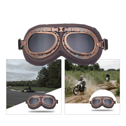Aviaro™ – Ochelari Vintage Moto & Retro Rider