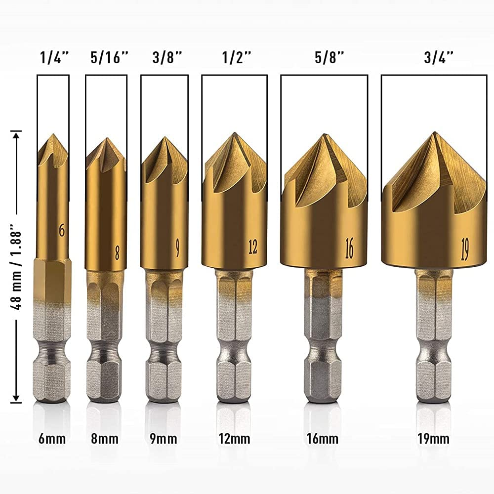 ProPrecision™ Burghie de Perforare 6 mm-19 mm