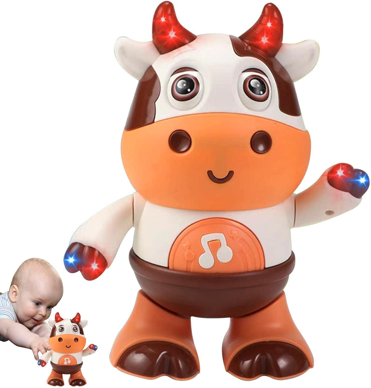 JoyMoo™ - Văcuta Dansatoare cu Lumina si Muzica
