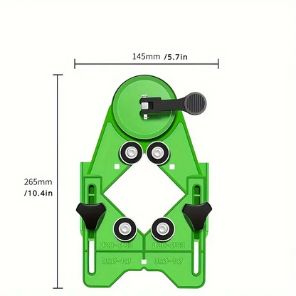 Drillo™ - Localizator de Gauri cu Ventuza pentru Placi Ceramice, Marmura si Sticla