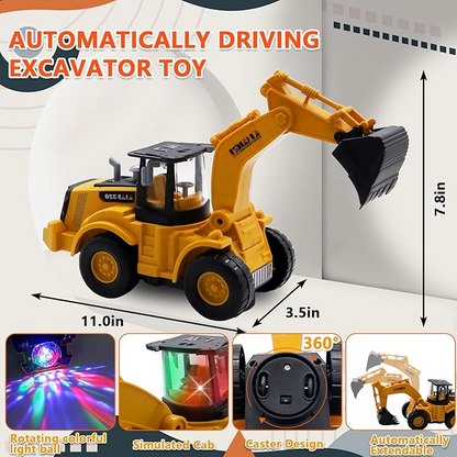 DIGRIX™  - Excavator electric de Jucarie cu brat Mobil