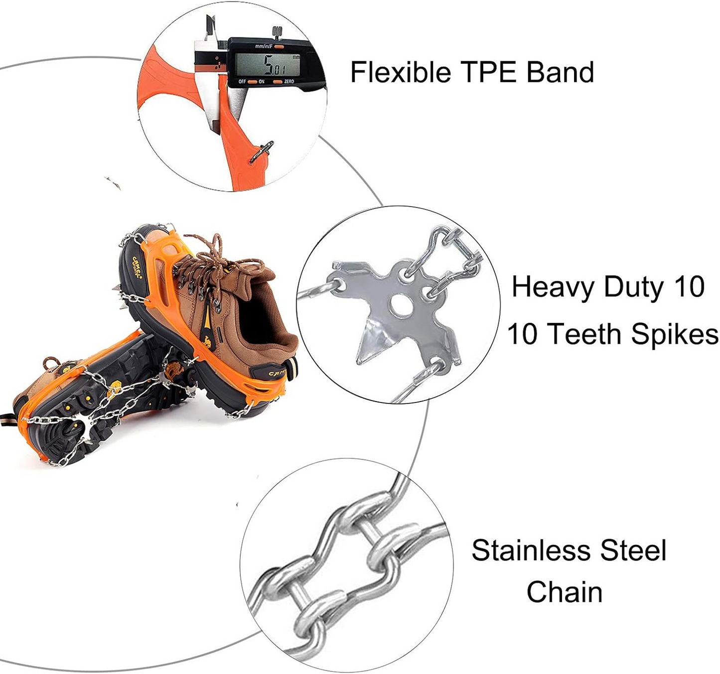 TrailGrip Pro™ - Cramponi de Siguranta pentru Zapada si Gheata