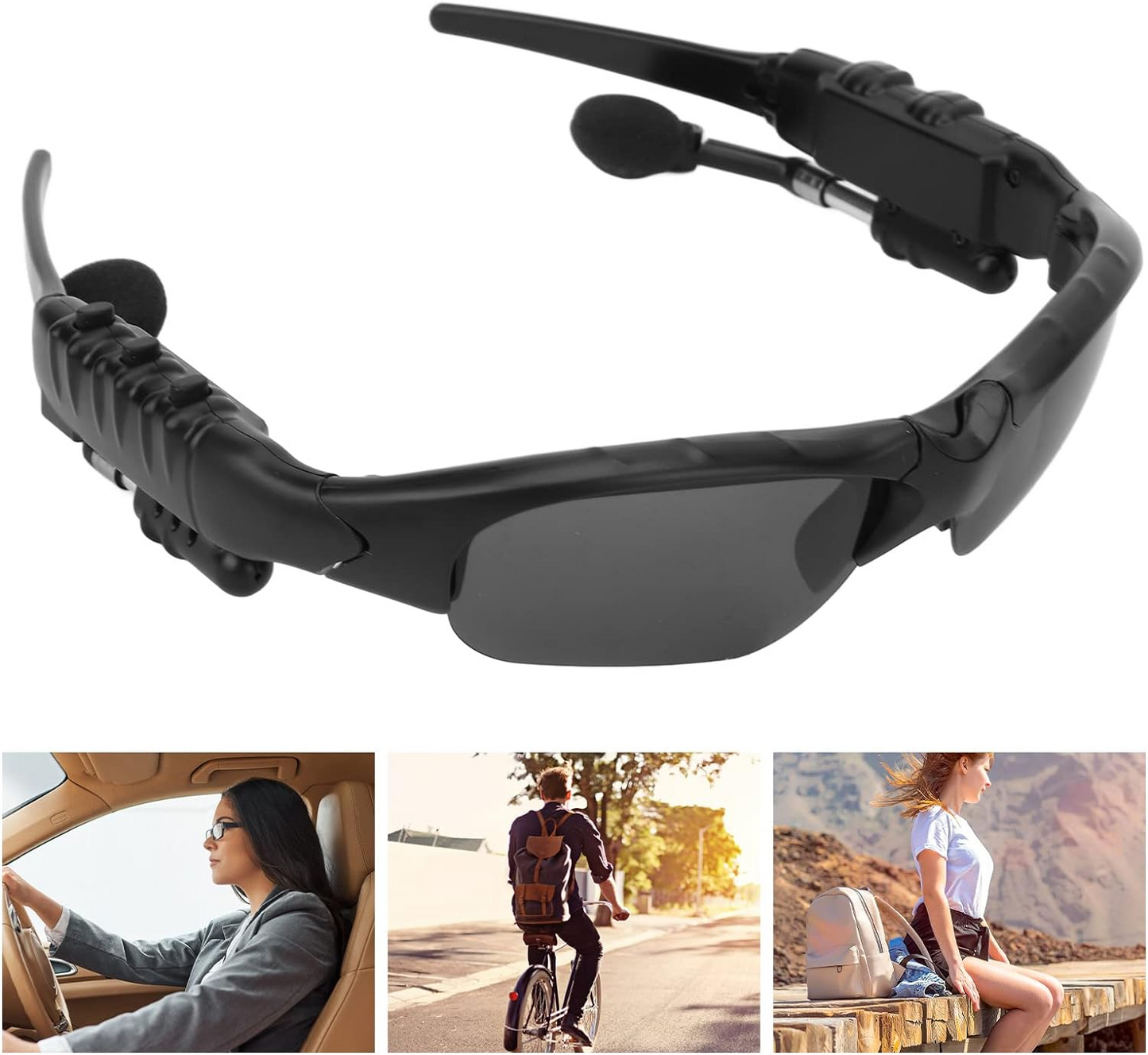 SunnyBeats™ Ochelari de soare cu Bluetooth