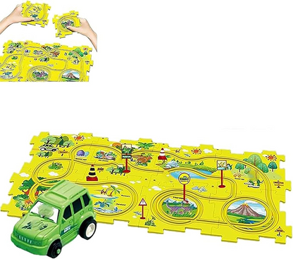 🔥OFERTA 1+1!🔥PuzzleRacer™ Puzzle pista de masina