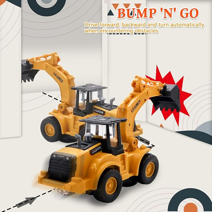 DIGRIX™  - Excavator electric de Jucarie cu brat Mobil