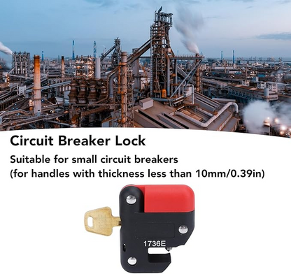 SafeLock™ - Blocator Profesional pentru Sigurante Electrice (LOTO)