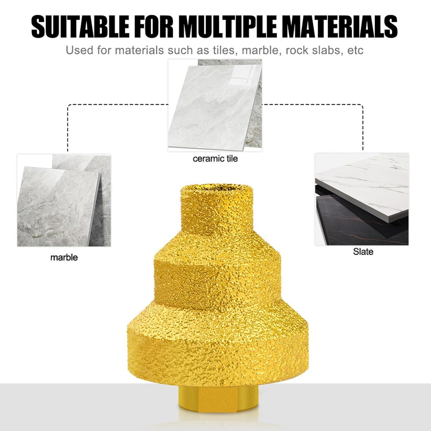 Chamfrex™ - Burghiu treptat cu diamant pentru sanfrenare si largire gauri M14