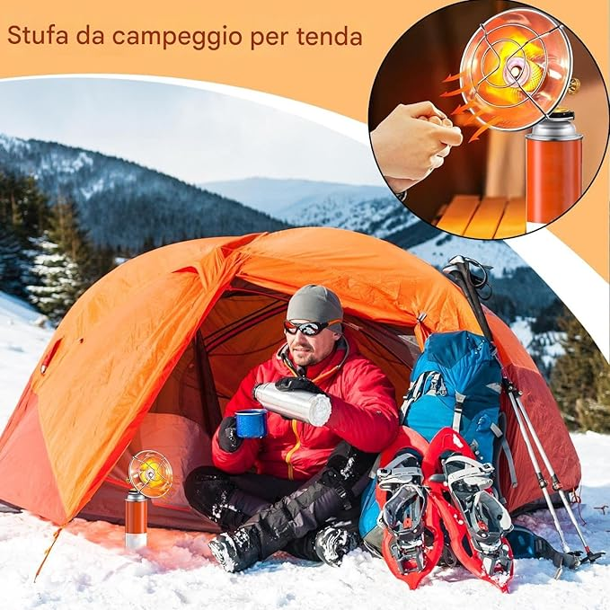 CampHeat Pro™ – Incalzitor compact pentru camping si exterior