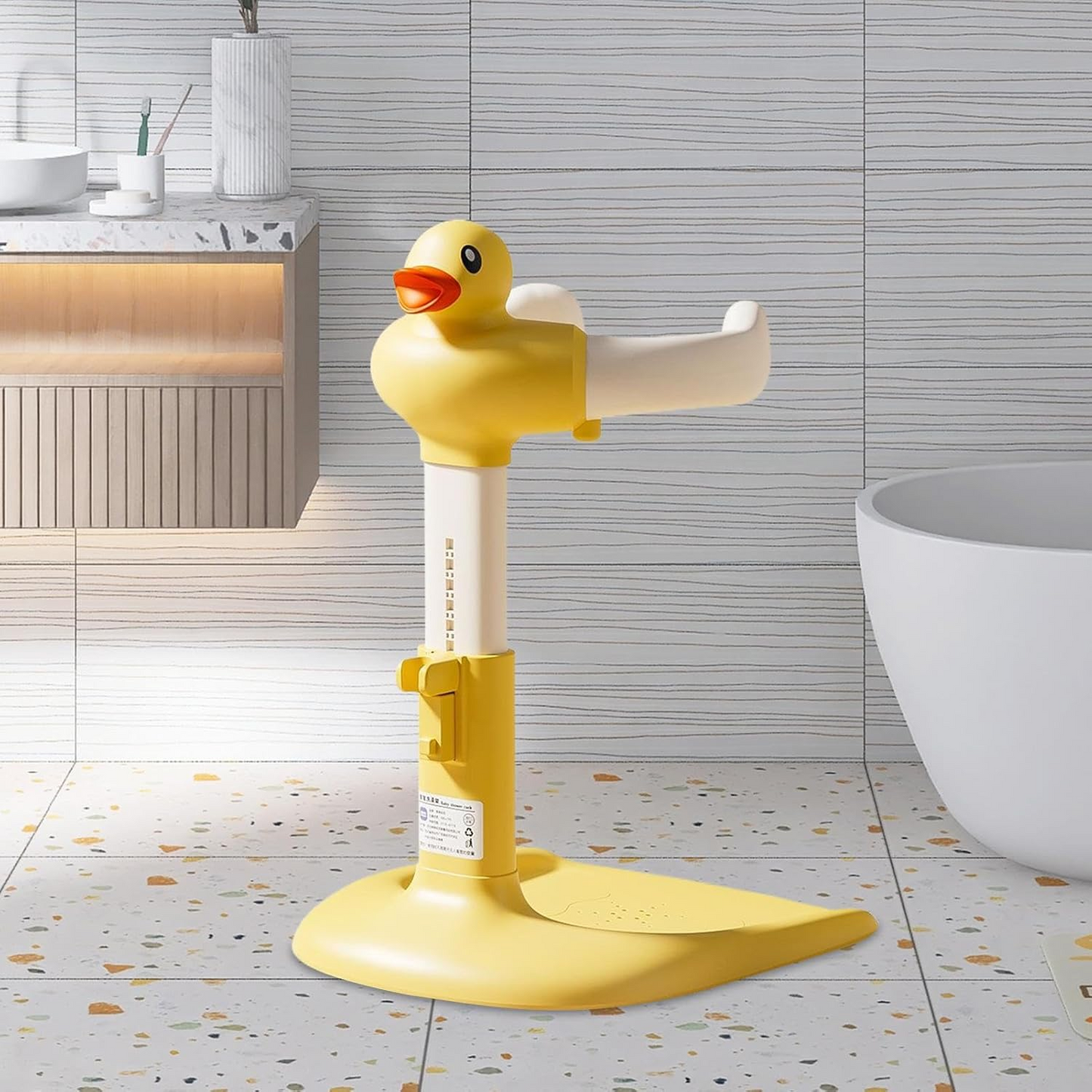 BabyDuck™ – Statie Reglabila de Dus pentru Bebelusi si Copii Mici