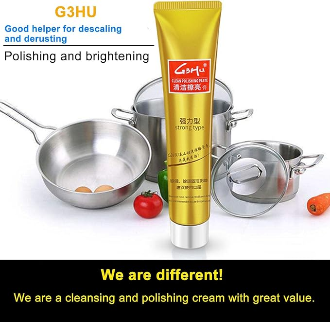 MetShine™ – Pasta Profesionala pentru Lustruire si Curatare Metal 90ml