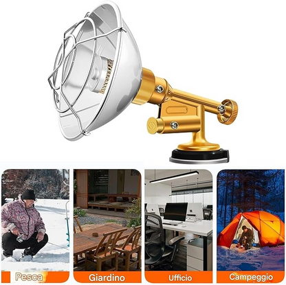 CampHeat Pro™ – Incalzitor compact pentru camping si exterior