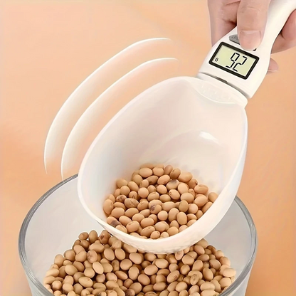 SmartScoop™ – Lingura Cantar Digital pentru Hrana Uscata si Ingrediente