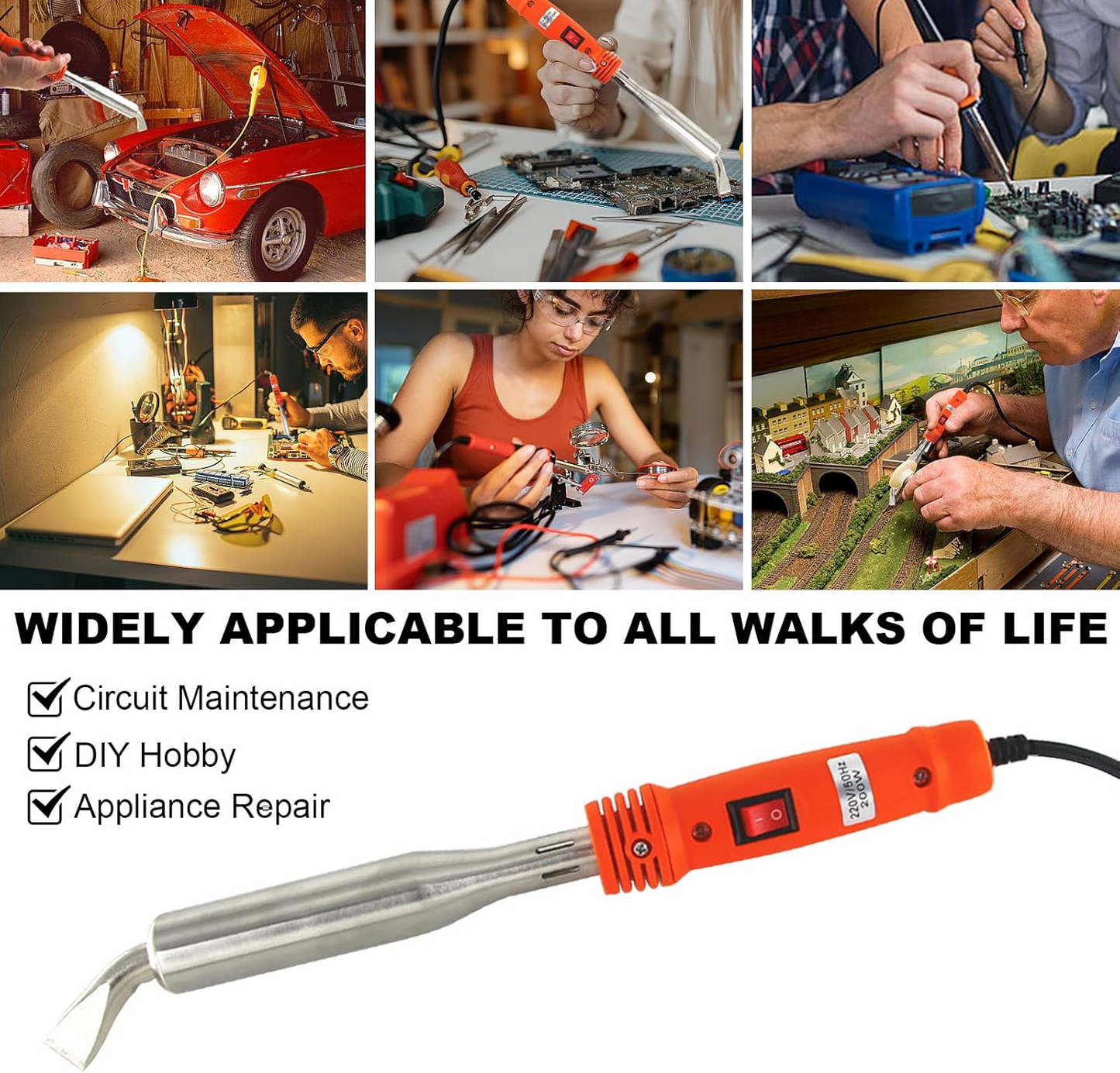 🔥OFERTA 1+1🔥Fier de lipit profesional – Putere si precizie pentru lucrari grele (150W)