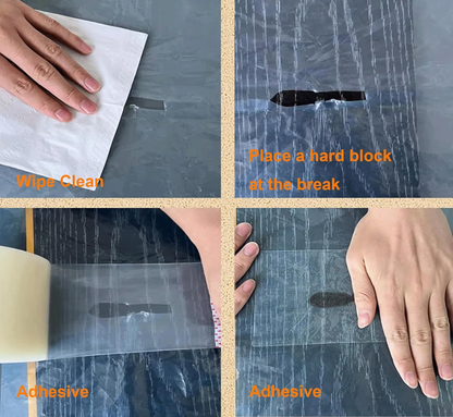 SealPro™ - Folie Transparenta de Protectie Autoadeziva (10 cm x 50 m)