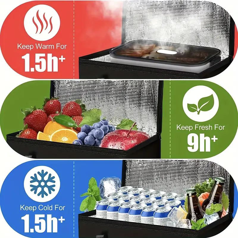 🔥OFERTA 1+1!🔥Geanta Termo Izolanta pentru Picnic