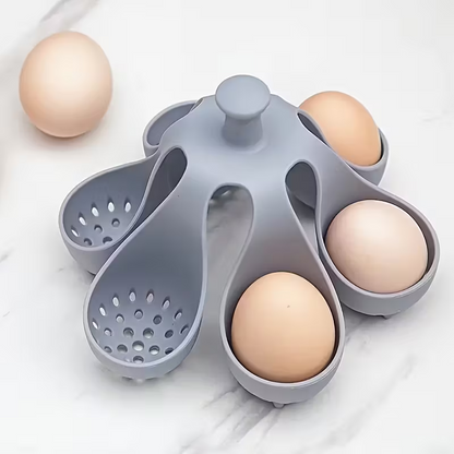 EggNest™ – Suport din Silicon pentru Fierberea Oualor (6 Oua)