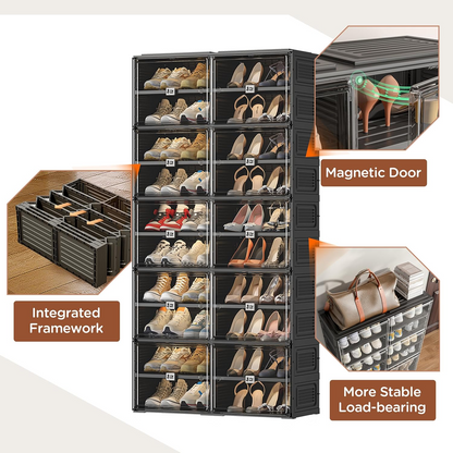 BoxMate™ – Dulap Modular pentru Incaltaminte (20 Compartimente)
