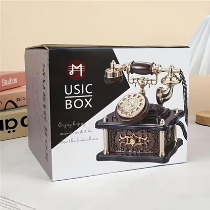 RoyalCall™ – Telefon Retro Elegant cu Design Clasic si Stil Luxury