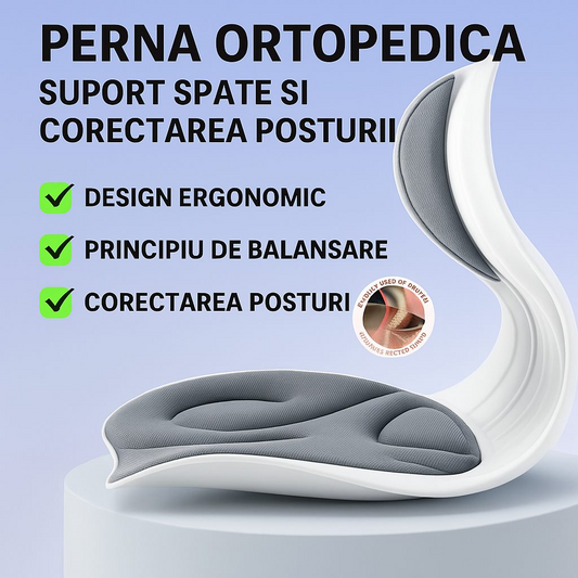 Suport ergonomic pentru scaun