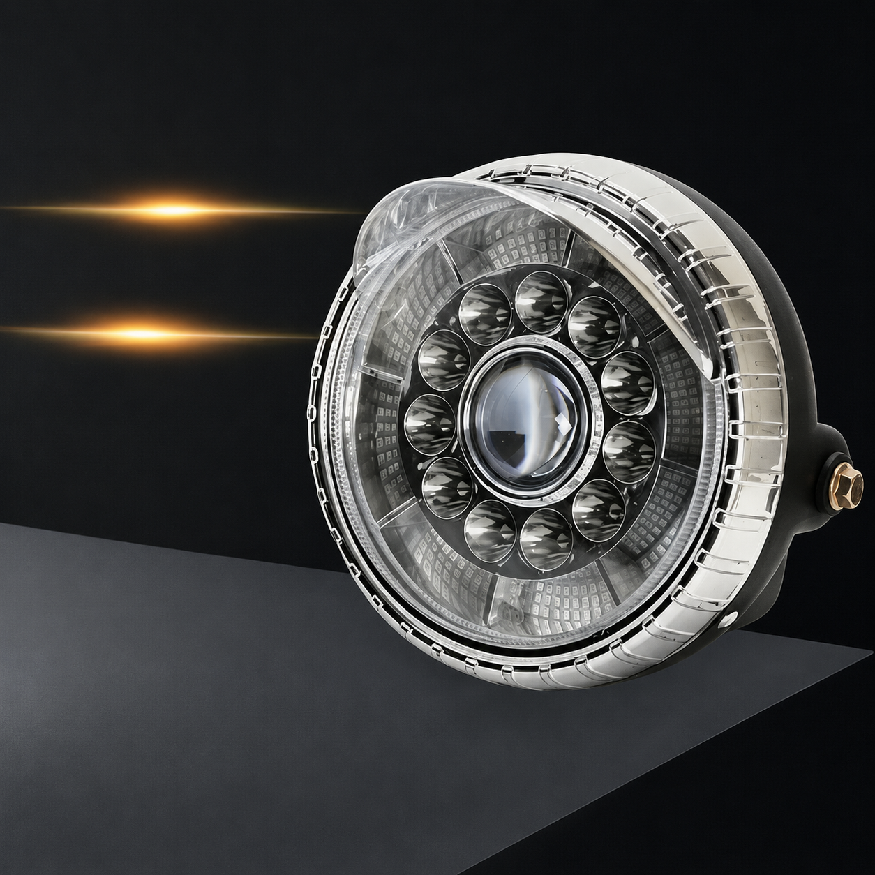 TRILUXA™ – Far LED Universal cu Lumina Puternica
