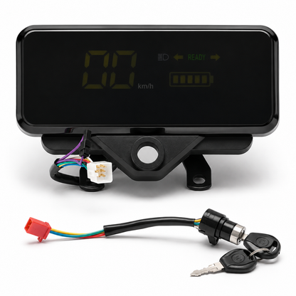 VoltView™ – Bord Digital pentru Triciclu Electric cu Contact si Chei