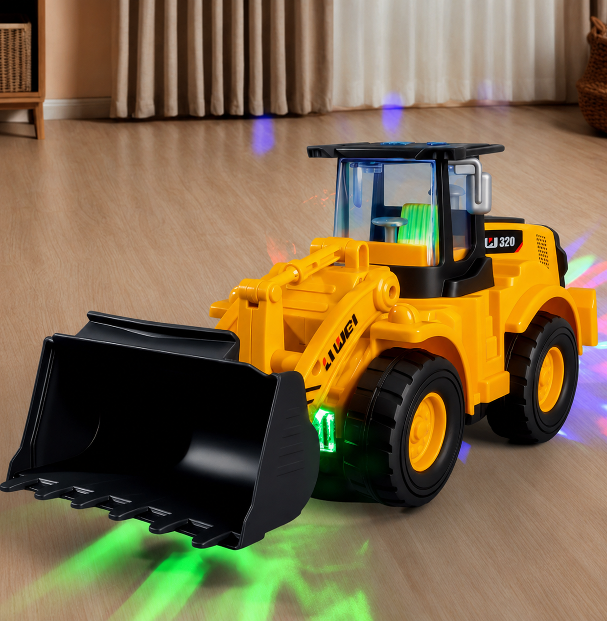 DIGRIX™  - Excavator electric de Jucarie cu brat Mobil