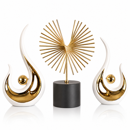 AURELIA™ – Set Decorativ Modern 3 Piese
