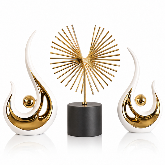 AURELIA™ – Set Decorativ Modern 3 Piese