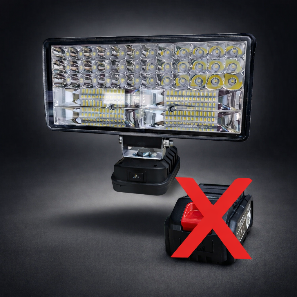 Luxon™ – Proiector LED Portabil pentru Lucrari si Camping