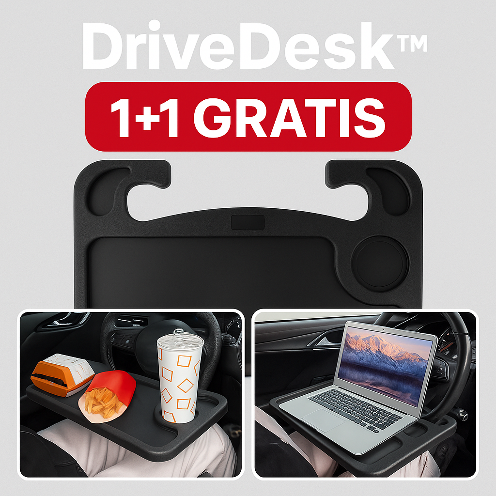 🔥OFERTA 1+1🔥DriveDesk™ – Masa portabila multifunctionala pentru masina