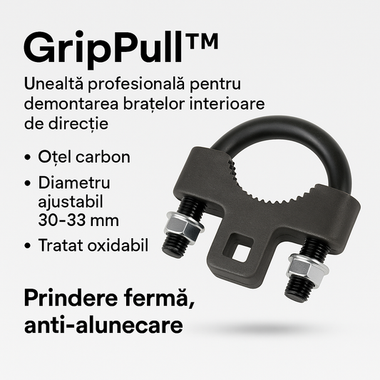 GripPull™ - Dispozitiv Profesional U-tip pentru Demontarea Bratului Oscilant Auto