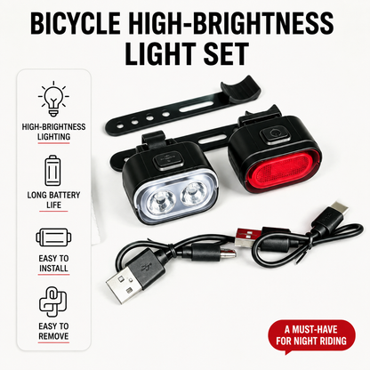 VELOX™ Set Lumini LED pentru Bicicleta