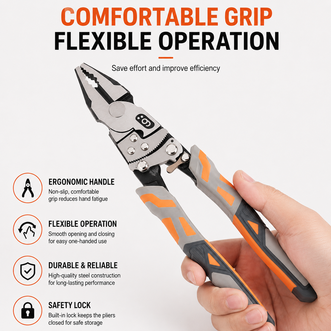 GRIPFORGE™ Cleste Multifunctional Profesional 240 mm
