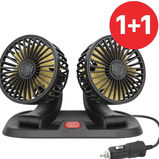🔥OFERTA 1+1🔥Ventilator de racire pentru masina