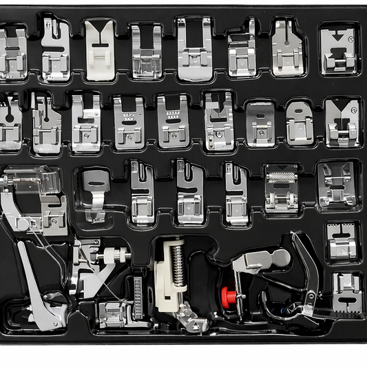 StitchPro™ – Set multifunctional de picioruse pentru masina de cusut (32 piese)