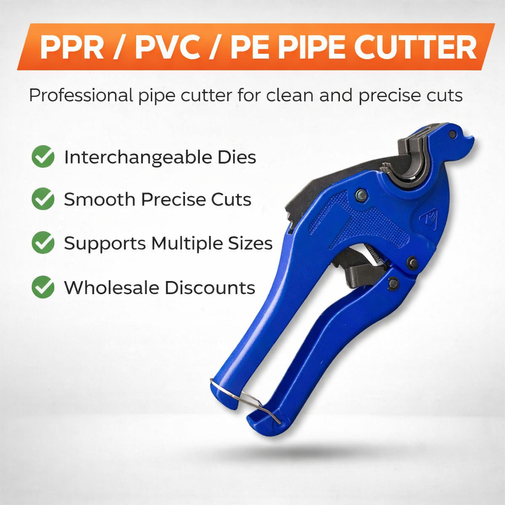 ProCut Pro™ – Cleste Profesional pentru Taiat Tevi PPR / PVC / PE 20-25-32 mm