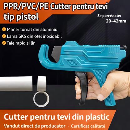 PipeCut™ - Foarfeca Profesionala pentru Tevi PPR/PVC/PE 20-42 mm