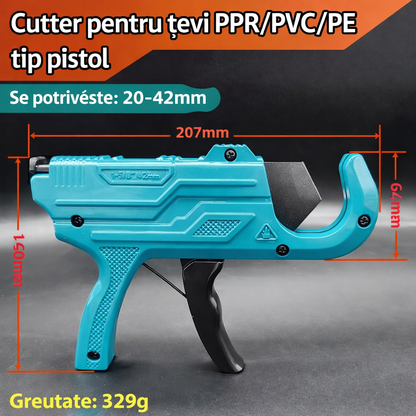 PipeCut™ - Foarfeca Profesionala pentru Tevi PPR/PVC/PE 20-42 mm
