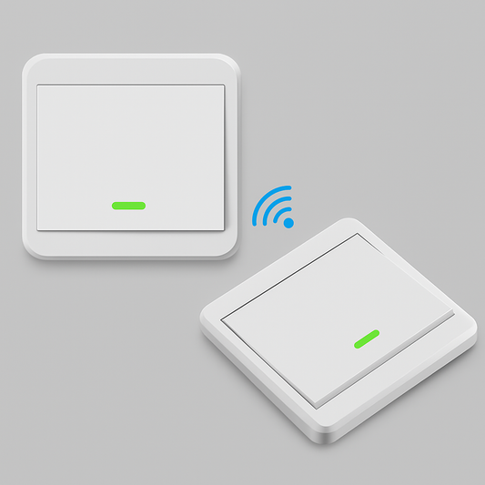 ClickFree™ - Set Intrerupator Wireless cu Lipire Oriunde si Control la Distanta