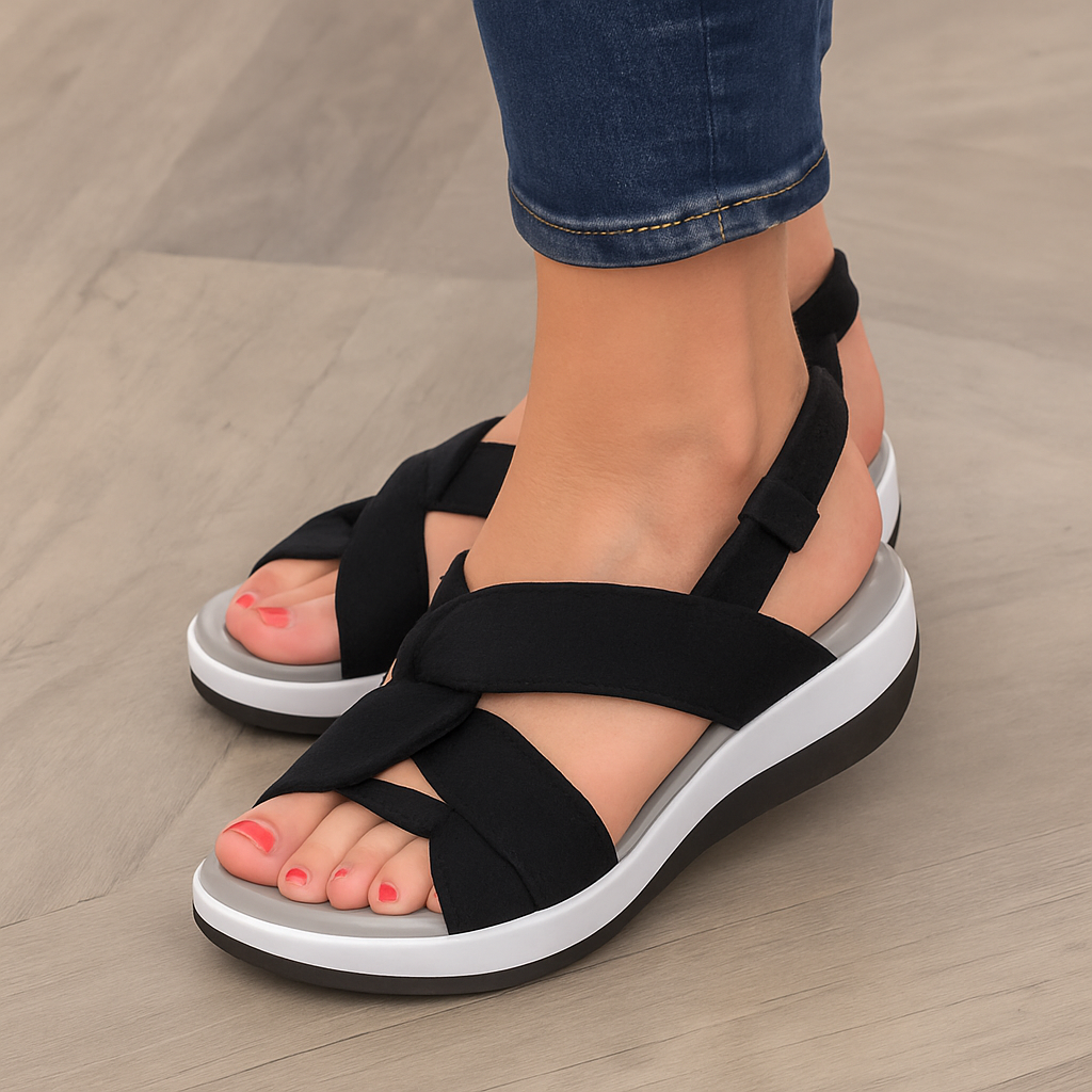 Sandale ortopedice confortabile pentru femei
