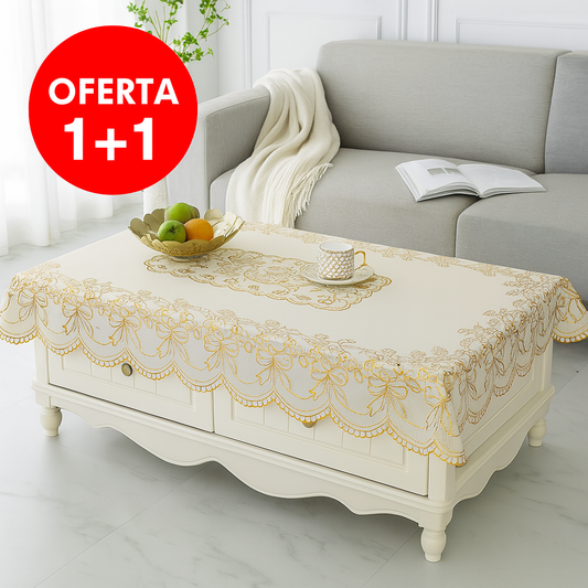 🔥OFERTA 1+1🔥Fata de Masa Florala din Dantela